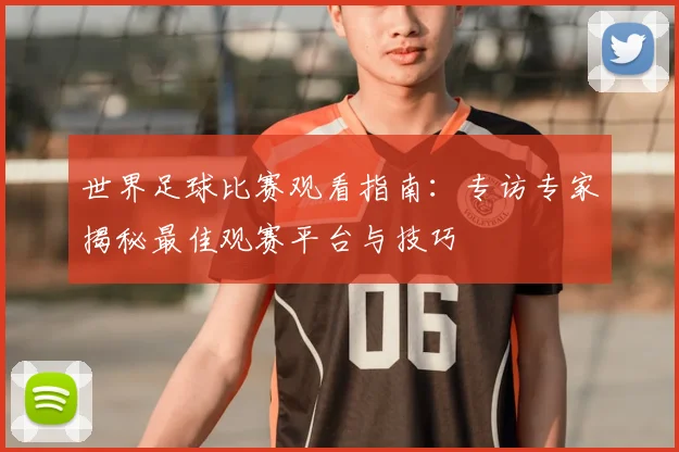 世界足球比赛观看指南：专访专家揭秘最佳观赛平台与技巧